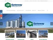 Tablet Screenshot of gatewaybuilding.com